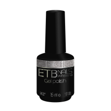 ETB nails Gél lakk 385 Silver Dress 15ml lakk zselé