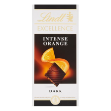 Étcsokoládé táblás LINDT Excellence narancsos 100g csokoládé és édesség
