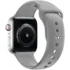 Eternico Essential Apple Watch 44mm / 45mm / 46mm / Ultra 49mm méret S-M - steel gray