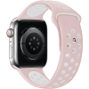 Eternico Sporty Apple Watch 38mm / 40mm / 41mm - Cloud White and Pink (AET-AWSP-WhPi-38)