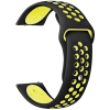 Eternico Sporty Universal Quick Release 22 mm - Vibrant Yellow and Black (AET-U22SP-YeBl)