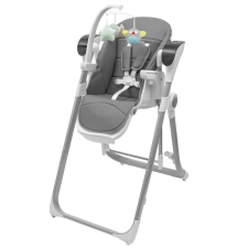  Etetőszék 2az1-ben gyerekeknek SMART New Baby grey etetőszék