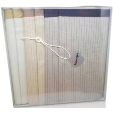 ETEX L39-4 női textilzsebkendő lapos dobozban 6db lakástextília