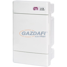 ETI 001100143 ECM4PO DIDO-E 1x4 modulos elosztó szekrény, süllyesztett, teli ajtó villanyszerelés