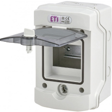 ETI 001101060 ECH-4G, kültéri műanyag szekrény, 4 modul, IP65 villanyszerelés