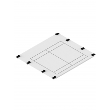 ETI 001339552 CP 2-3 K1 előlap 2xKVL1 kivágással (500x450) villanyszerelés