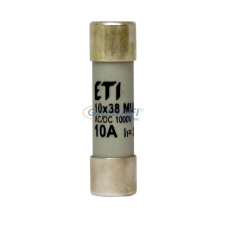 ETI 002625405 CH10x38MM 12A 1000V AC/DC hengeres biztosító multiméterhez villanyszerelés