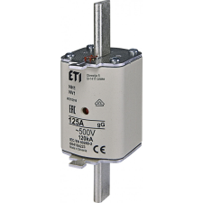 ETI 004184223 NV/NH 1 gL-gG KOMBI 500V 125A késes biztosító villanyszerelés