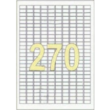  ETIKETT CÍMKE UNIVERZÁLIS 17,8X10 MM 270 DB/ÍV, 27000 DB/CSOMAG etikett