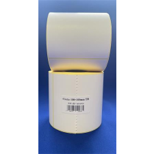 . Etikett, thermo, 100x100 mm, 600 etikett/tekercs, fehér etikett