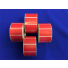 . . Etikett, thermo, 25x45 mm, 1000 etikett/tekercs, piros