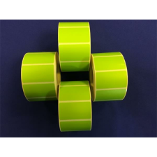 Etikett, thermo, 25x45 mm, 1000 etikett/tekercs, zöld etikett