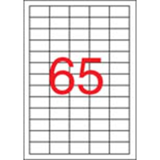  Etikett, univerzális, 38x21,2 mm, APLI, 6500 etikett/csomag etikett