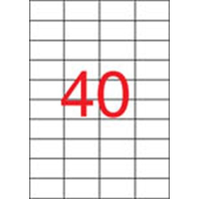  Etikett, univerzális, 52,5x29,7 mm, APLI, 4000 etikett/csomag etikett