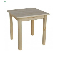  Étkezőasztal kocka 90x90 natúr bútor