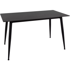  Étkezőasztal RION 130x70 cm kerámia asztallappal, fekete márvány bútor
