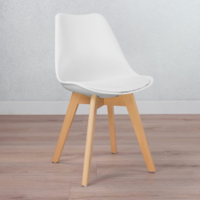  Étkezőszék skandináv dizájn fehér BC OC104-White bútor