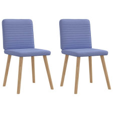  étkezőszékek 2 db Jeans kék szövet bútor