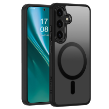 Etteri Matt MagSafe-kompatibilis tok Samsung Galaxy S24 - fekete tok és táska