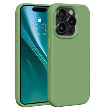 Etteri Silicone tok iPhone 15 Pro - világoszöld tok és táska