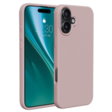 Etteri Silicone tok iPhone 16 Plus - halvány rózsaszín tok és táska
