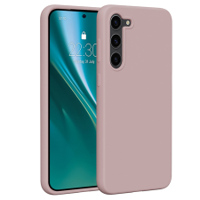 Etteri Silicone tok Samsung Galaxy S23 Plus - halvány rózsaszín tok és táska