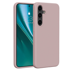 Etteri Silicone tok Samsung Galaxy S24 Plus - halvány rózsaszín tok és táska