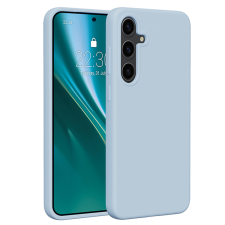 Etteri Silicone tok Samsung Galaxy S24 Plus - világoskék tok és táska