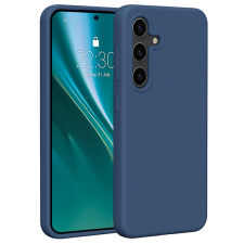 Etteri Silicone tok Samsung Galaxy S25 - sötétkék tok és táska