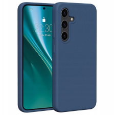 Etteri Silicone Tok Samsung Galaxy S25 - Sötétkék (GSM190270) tok és táska
