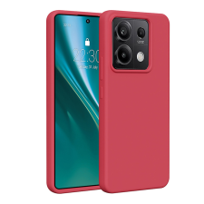 Etteri Silicone tok Xiaomi Redmi Note 13 Pro 5G - málnapiros tok és táska
