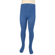 EU Acélkék gyerek harisnya, pamut harisnyanadrág, kötött harisnya 128-134 cm