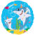 EU Állatos Friendly Shark fólia lufi 43 cm