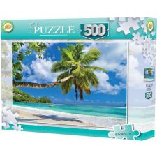 EU Seychelles Tengerpart puzzle 500 db-os puzzle, kirakós