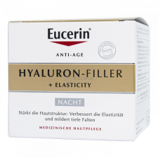 Eucerin Hyaluron-filler +Elasticity bőrtömörséget regeneráló éjszakai krém 50 ml arckrém