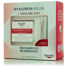 Eucerin Hyaluron Filler + Volume-Lift Día Piel Normal Mixta Set 2db kozmetikai ajándékcsomag