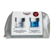 Eucerin Hyaluron-Filler+Volume Száraz Bőrre Nappali Arckrém+Éjszakai Arckrém 2x50ml kozmetikai ajándékcsomag