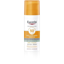 Eucerin Sun Oil Control világos színezett SPF50+ 50 ml naptej, napolaj