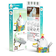 Eugy 3D puzzle-ök EUGY Macska - Cottonball 3D puzzle puzzle, kirakós