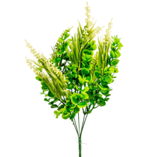  Eukaliptusz bokor 5ágú M39cm 24db/# dekorációs kellék