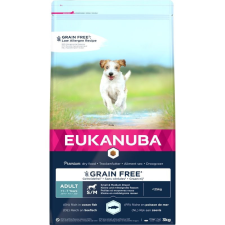 Eukanuba Adult Grain Free Small&amp;Medium Ocean Fisch 3kg kutyaeledel
