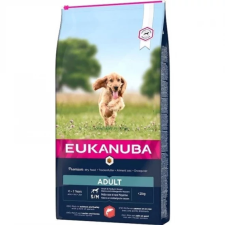  Eukanuba Adult Small &amp; Medium Salmon &amp; Barley kutyatáp 12kg kutyaeledel
