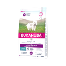 Eukanuba Daily Care Adult Sensitive Skin All Breeds 2,3 kg kutyaeledel