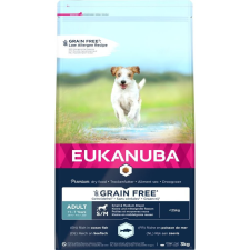 Eukanuba Eukanuba Adult Grain Free Small&Medium Ocean Fisch 3kg kutyaeledel