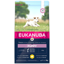 Eukanuba Eukanuba Puppy & Junior Small kutyatáp - 3kg kutyaeledel