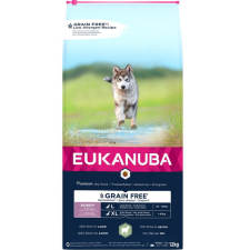 Eukanuba Grain Free L Puppy Bárány 12 kg nagytestű kölyökkutyáknak kutyaeledel