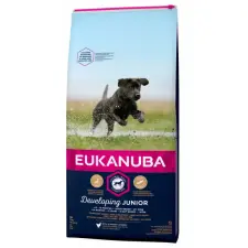  Eukanuba Junior Large 15kg kutyaeledel