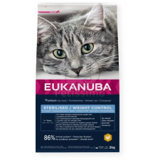  Eukanuba Life Care Adult Sterilised/Weight Control száraz macskatáp 2 kg macskaeledel