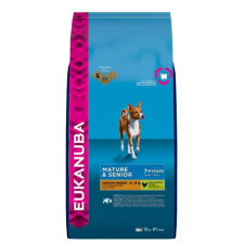  Eukanuba Mature&amp;Senior Medium Breed 15kg kutyaeledel