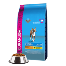 Eukanuba Mature & Senior Medium 15kg kutyatáp kutyaeledel